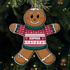 Ornamenting The Tree With A Taste Of Holiday Magic - Family Personalized Custom Ornament - Acrylic Custom Shaped - Christmas Gift For Family Members