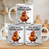Morning, Let The Grumpiness Begin - Friend Personalized Custom Mug - Christmas Gift For Best Friends, Sisters, Family Members, Coworkers