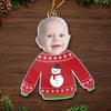 Custom Photo Santa’s Little Helper - Family Personalized Custom Ornament - Acrylic Custom Shaped - Christmas Gift For Baby Kids, Newborn Baby, First Christmas