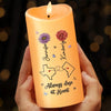 Always Close At Heart - Bestie Personalized Custom LED Candle - Christmas Gift For Best Friends, BFF, Sisters