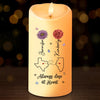 Always Close At Heart - Bestie Personalized Custom LED Candle - Christmas Gift For Best Friends, BFF, Sisters