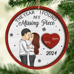 Custom Name Missing Piece Couple Gifts - Personalized Ornament