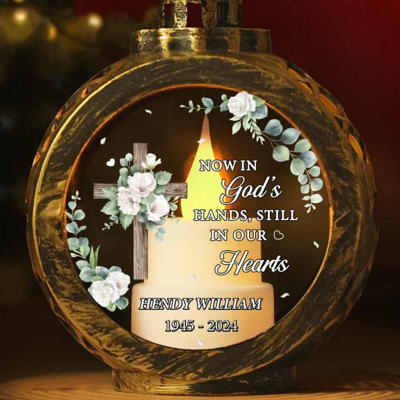 Your Love Will Light Our Way - Memorial Personalized Custom Candlelight Lantern Ornament - Sympathy Gift, Christmas Gift For Family Members