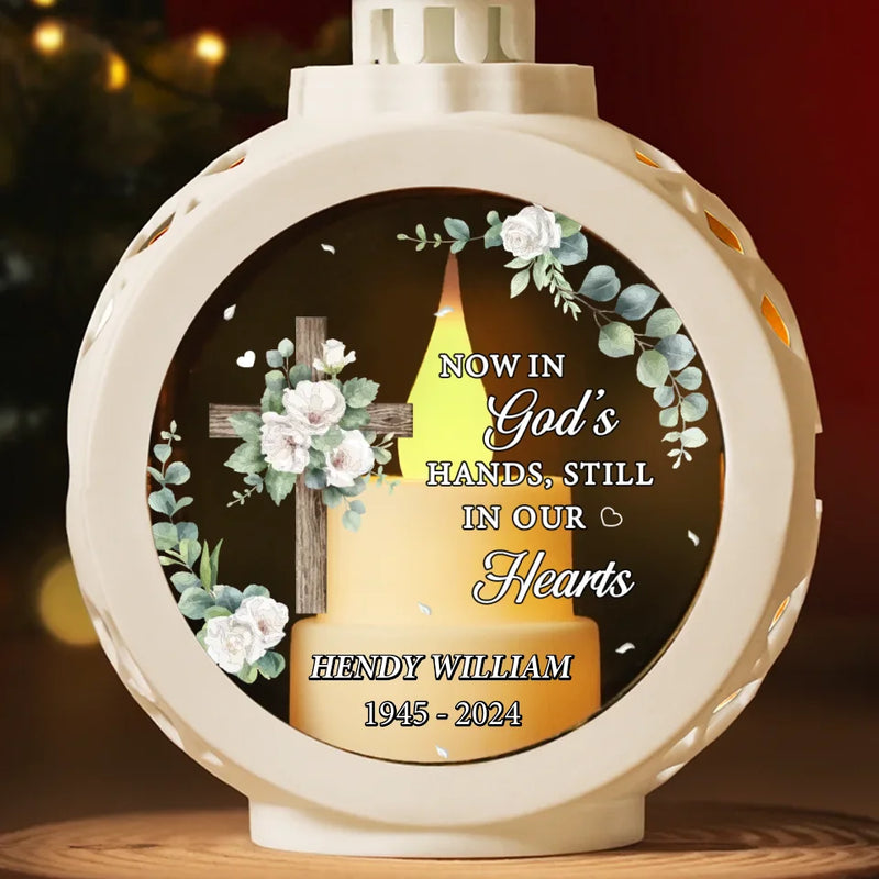 Your Love Will Light Our Way - Memorial Personalized Custom Candlelight Lantern Ornament - Sympathy Gift, Christmas Gift For Family Members