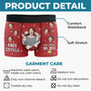 Custom Photo Good Vibes Come From Comfort And Laughter - Funny Personalized Custom Boxer Briefs, Men's Boxers - Christmas Gift For Boyfriend, Husband, Anniversary