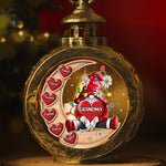 Custom Name Christmas Grandma Gifts - Personalized Candlelight Lantern Ornament