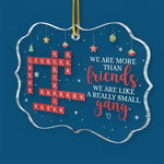 Custom Name Christmas Gifts for Friends - Personalized Ornament
