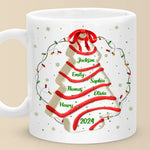 Custom Name Christmas Family Gifts - Personalized Mugs