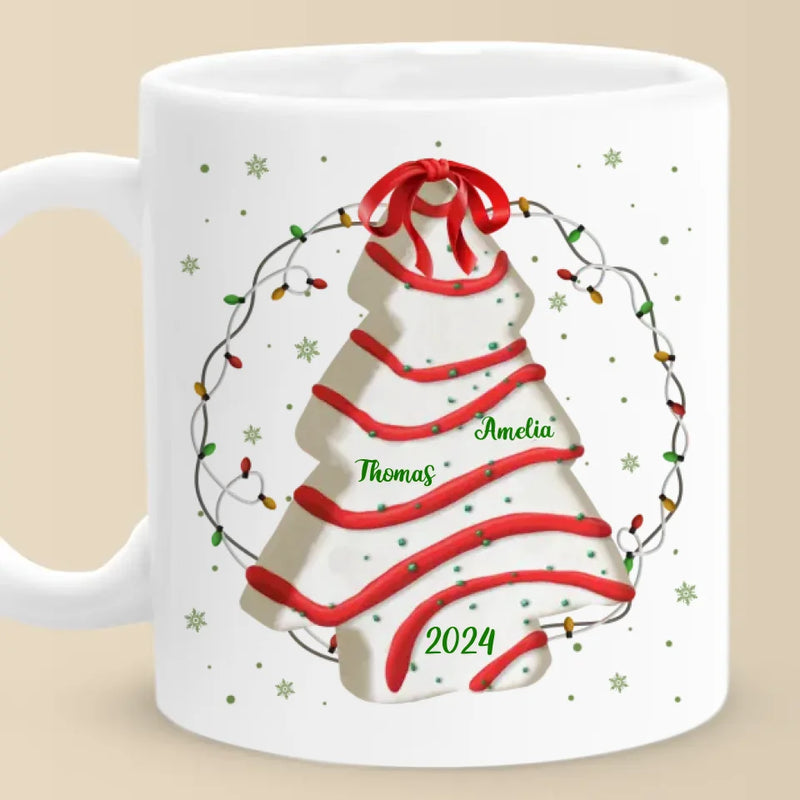 Custom Name Christmas Family Gifts - Personalized Mugs