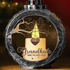 Grandkids Make Life More Grand - Family Personalized Custom Candlelight Lantern Ornament - Christmas Gift For Grandma, Grandpa, Grandkid