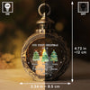 Family, The Best Gift Of All - Family Personalized Custom Candlelight Lantern Ornament - Christmas Gift For Family Members, First Christmas