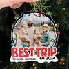 Together Is Our Favorite Place To Be - Family Personalized Custom Ornament - Acrylic Custom Shaped - Christmas Gift For Family Members