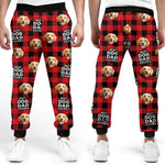 Custom Pet Photo Dog Dad Gifts - Personalized Sweatpants