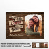 Custom Photo All Of Me Loves All Of You - Couple Personalized Custom Car Visor Clip - Christmas Gift For Husband Wife, Anniversary