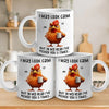 I May Look Calm - Friend Personalized Custom Mug - Christmas Gift For Best Friends, Sisters, Family Members, Coworkers