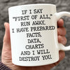 Let’s Save The Shenanigans For Another Day - Coworker Personalized Custom Mug - Christmas Gift For Coworker