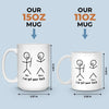 I've Got Your Back - Friend Personalized Custom Mug - Christmas Gift For Best Friends, Sisters, Family Members, Coworkers