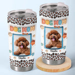 Custom Pet Photo Dog Mom Gifts - Personalized Tumbler