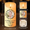 Custom Photo We Miss You And Love You Always - Memorial Personalized Custom LED Candle - New Arrival, Christmas Gift, Sympathy Gift For Family Members AMZ