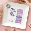 Best Buds Forever - Bestie Personalized Custom Jewelry Dish - Gift For Best Friends, BFF, Sisters