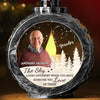 Custom Photo The Sky Looks Different When You Have Someone You Love Up There - Memorial Personalized Custom Candlelight Lantern Ornament - Sympathy Gift, Christmas Gift For Family Members