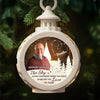 Custom Photo The Sky Looks Different When You Have Someone You Love Up There - Memorial Personalized Custom Candlelight Lantern Ornament - Sympathy Gift, Christmas Gift For Family Members