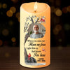 Custom Photo The Light Of Memories Guides Us Forward - Memorial Personalized Custom LED Candle - Sympathy Gift, Christmas Gift For Family Members