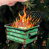 The Year We Can't Afford Anything - Friend Ornament - Acrylic Custom Shaped - Christmas Gift For Best Friends, Family Members, Coworkers