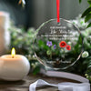If Friends Were Flowers, I'd Pick You - Bestie Personalized Custom Circle Glass Ornament - Christmas Gift For Best Friends, BFF, Sisters