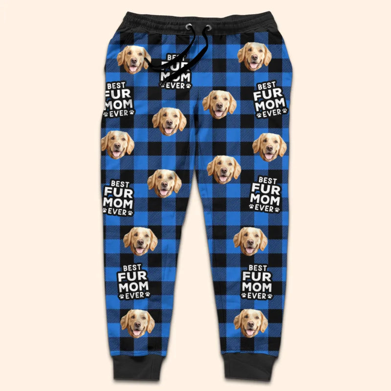 Custom Pet Photo Dog Dad Gifts - Personalized Sweatpants