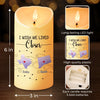 Let The Warmth Of Light Fill Your Heart - Bestie Personalized Custom LED Candle - Christmas Gift For Best Friends, BFF, Sisters