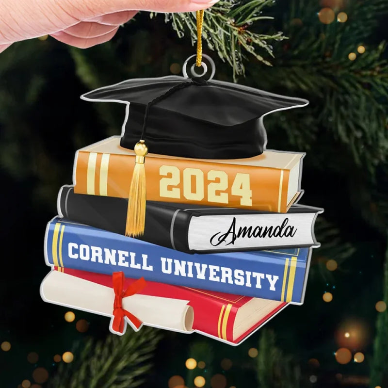 We Believe In You And Your Dreams - Family Personalized Custom Ornament - Acrylic Custom Shaped - Graduation Gift, Christmas Gift For Family Members, Siblings, Brothers, Sisters