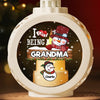 I Love Being A Grandma - Family Personalized Custom Candlelight Lantern Ornament - Christmas Gift For Mom, Grandma