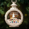 Christmas Keeps Us All Sticking Together - Family Personalized Custom Candlelight Lantern Ornament - Christmas Gift For Grandma, Grandpa, Grandkid