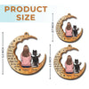 I Love You Your Whole Life - Memorial Personalized Custom Ornament - Wood Custom Shaped - Sympathy Gift, Christmas Gift For Pet Owners, Pet Lovers