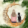 I Love You Your Whole Life - Memorial Personalized Custom Ornament - Wood Custom Shaped - Sympathy Gift, Christmas Gift For Pet Owners, Pet Lovers