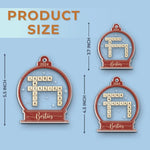 Custom Name Besties Christmas Gifts for Friends - Personalized Ornament