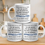 You Are Amazing Appreciation Gifts - Inspirational Mugs