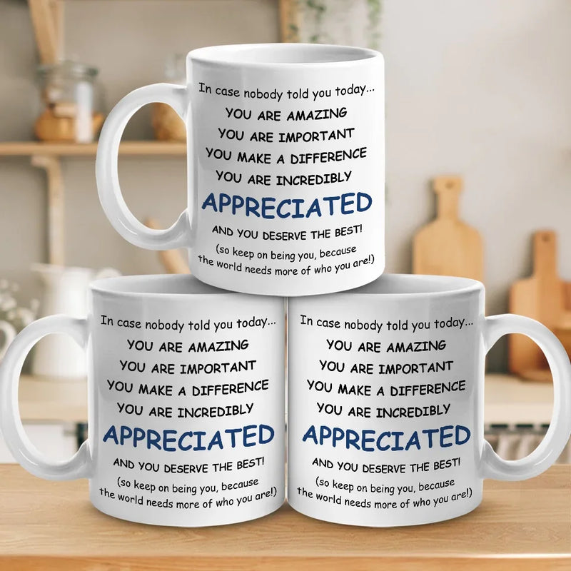 You Are Incredible, Never Forget That - Coworker Mug - Christmas Gift For Coworker