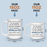 You Are Amazing Appreciation Gifts - Inspirational Mugs