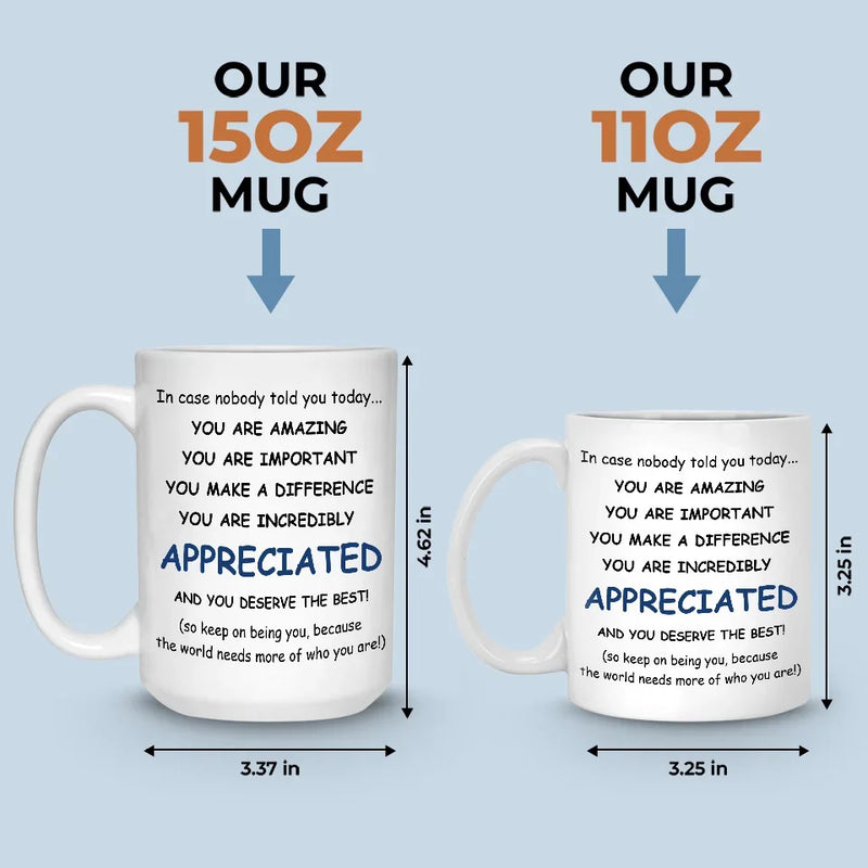 You Are Incredible, Never Forget That - Coworker Mug - Christmas Gift For Coworker