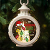 A Grandparent's Love Knows No Bounds - Family Personalized Custom Candlelight Lantern Ornament - Christmas Gift For Grandma, Grandpa