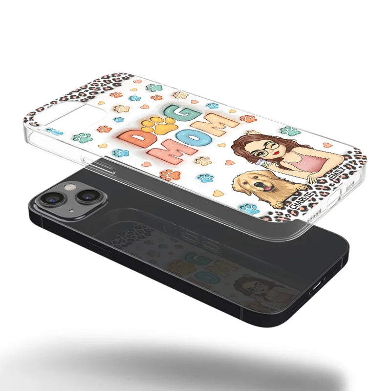 Custom Name Dog Mom Gifts for Women - Personalized Phone Case