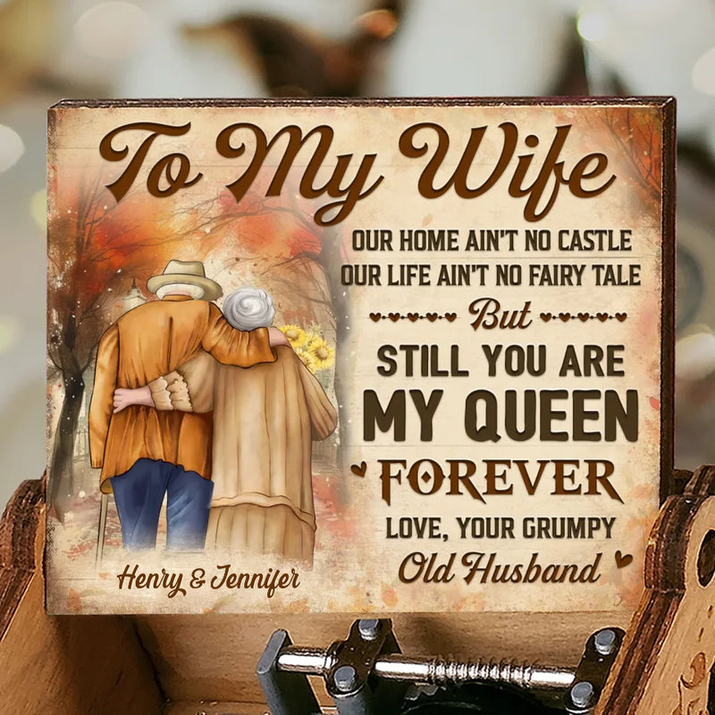 Custom Name Romantic Wife Gifts - Personalized Music Box