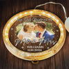 Custom Photo Our First Christmas Together - Couple Personalized Custom LED Pendant Light Ornament - Christmas Gift For Husband Wife, Anniversary, First Christmas