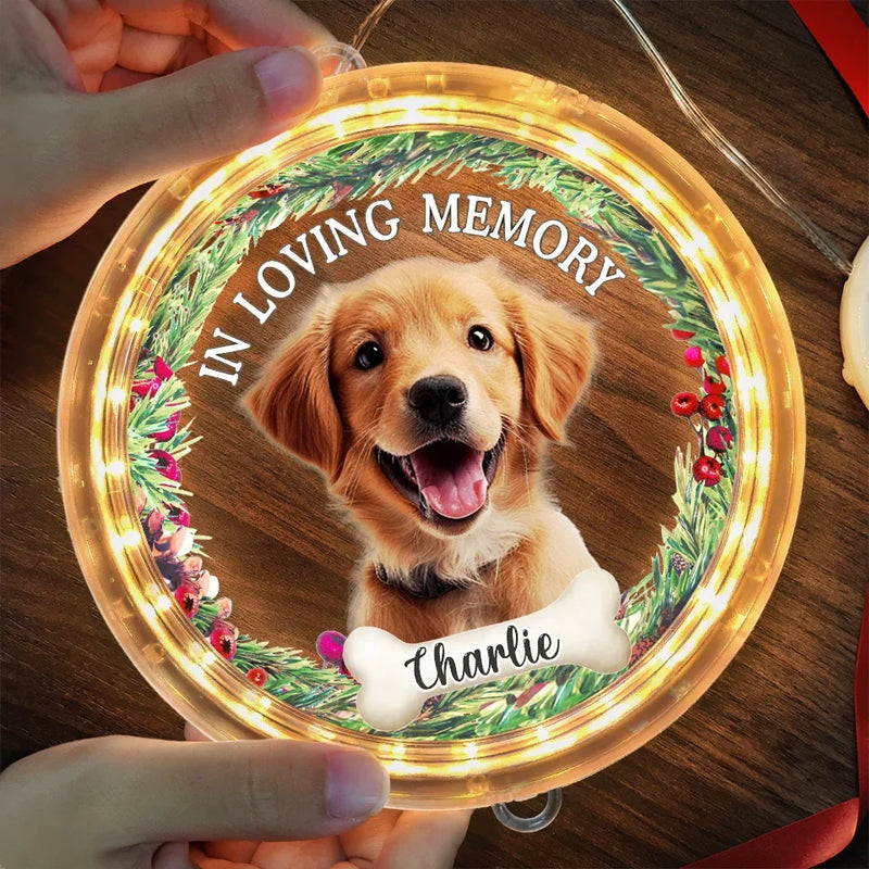 Custom Photo You’re My Favorite Holiday Companion - Dog & Cat Personalized Custom LED Pendant Light Ornament - Christmas Gift For Pet Owners, Pet Lovers