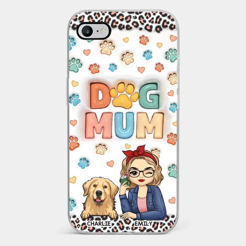 Custom Name Dog Mom Gifts for Women - Personalized Phone Case