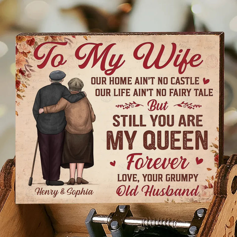 Custom Name Wife Gifts - Personalized Music Box