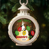 A Grandmother Is A Safe Haven For A Child - Family Personalized Custom Candlelight Lantern Ornament - Christmas Gift For Grandma