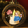 Bloom Like A Flower - Family Personalized Custom Candlelight Lantern Ornament - Christmas Gift For Family Members